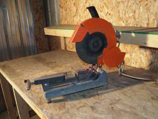Makita 305mm Portable Pipe Plumbing Cut Off Circular Saw Tabletop 