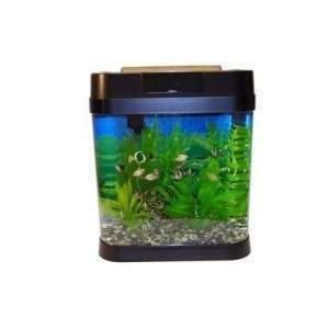  ECO SCAPE 8GAL CONVEX FACE TANK W/POWER FILTRATION AND PC 