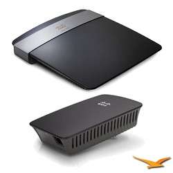 Cisco Linksys E2500 Advanced Dual Band Wireless N Router with RE1000 
