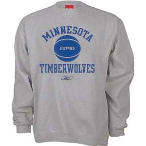  Minnesota Timberwolves NBA Real Authentic Crewneck Sweatshirt Sports