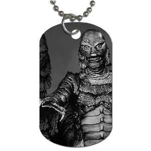 Creature from the black lagoon Dog Tag with 30 chain necklace Great 