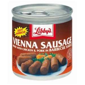 Libbys Vienna Sausage in Barbecue Sauce 5 oz (Pack of 24)  