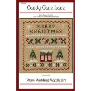    Candy Cane Lane   Cross Stitch Pattern Arts, Crafts & Sewing