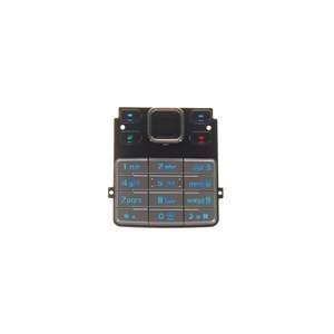   Replacement Keypad for Nokia 6300 Cell Phone (Silver) 