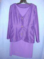 Handmade & Tailored Purple Dress Suit Perfect for Mother of the Bride 