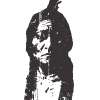 Vintage SITTING BULL Indian Chief painting Native American Apparel 