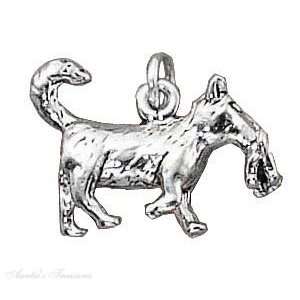    Sterling Silver 3D Cat Carrying Kitten In Mouth Charm Jewelry
