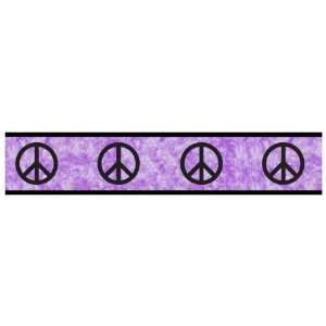  Peace Purple Wallpaper Border: Home Improvement