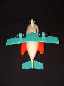   Fisher Price Airplane 996 1970   1972 Good Condition Nice Old Toy