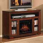   palisades 23 electric fireplace entertainment center in empire cherry