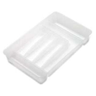 Rubbermaid Food Rubbermaid 2944RDFCLR Smart Solutions Cutlery Tray at 