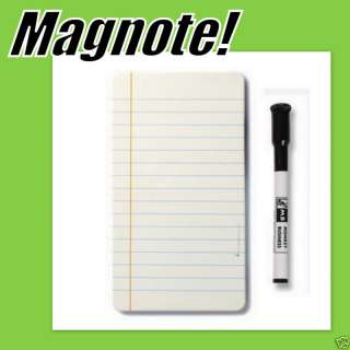 Magnote Dry Erase Board Fridge Magnet +Magnetic Marker  
