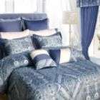 Divatex Home Fashions Royal Opulence Woven Satin Stripe Comforter Mini 