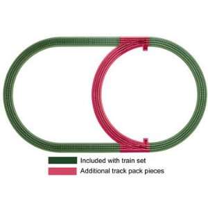  Lionel FasTrack Inner Passing Loop Add On Track Pack Toys 