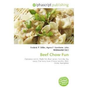  Beef Chow Fun (9786132675644) Books