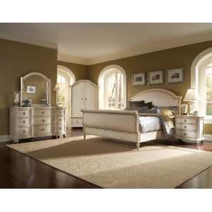 Provenance Upholstered Sleigh Bedroom Set:  Home & Kitchen