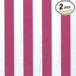  Ideal Home Range 3 Ply Paper Lunch Napkins, Raspberry and 