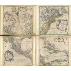  1760 map of North America
