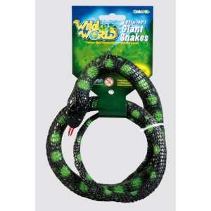  Wild World Giant Snake   One Supplied, Colours May Vary 