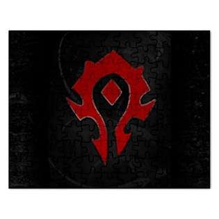   Rectangular of World of Warcraft Horde Symbol  Carsons Collectibles