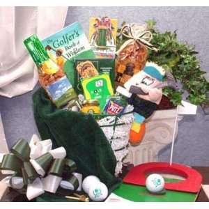 Golfers Caddy Gourmet Gift Basket  Grocery & Gourmet Food
