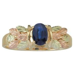  Black Hills Gold by Coleman 10K Gold Gem Ring Jewelry