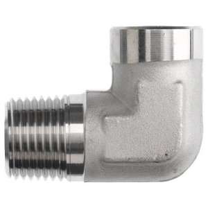 Brennan 5502 02 02 SS Stainless Steel Pipe Fitting, 90 Degree Elbow, 1 