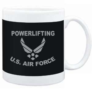   Mug Black  Powerlifting   U.S. AIR FORCE  Sports: Sports & Outdoors