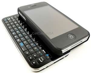   IPHONE 4 BLUETOOTH SLIDING KEYBOARD HARD COVER CASE ACCESSORIES  