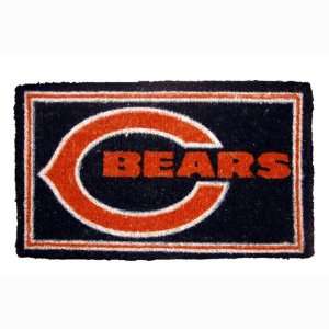  18x30Welcome Mat Bleached Chicago Bears 