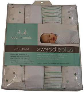 aden + anais 4 Pack SwaddlePlus Wraps   Oh My   aden and anais 