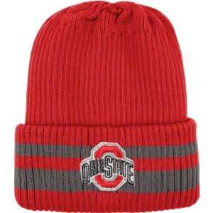   : Ohio State Buckeyes Red Siberia Cuffed Knit Hat: Sports & Outdoors