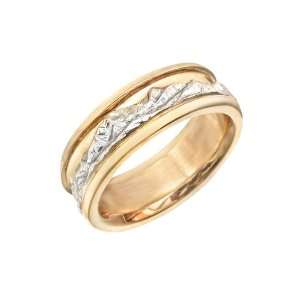   Betteridge Collection 14k Gold Vail Mountain Range Band Ring: Jewelry