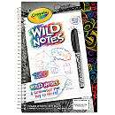 Crayola Wild Notes 2 Subject Notebook with Pen   Crayola   