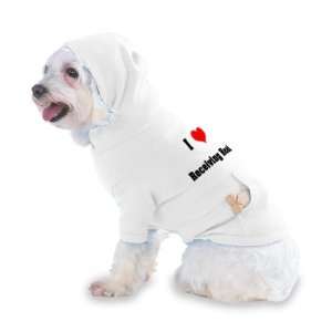  I Love/Heart Receiving Head Hooded (Hoody) T Shirt with 