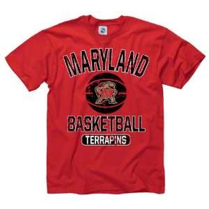    Maryland Terrapins Red Youth Ballin T Shirt: Sports & Outdoors