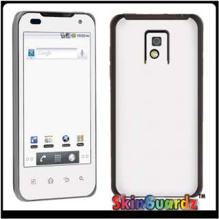 WHITE Decal Skin To Cover Up Your LG G2X Case  
