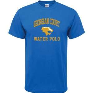   Court Lions Royal Blue Water Polo Arch T Shirt
