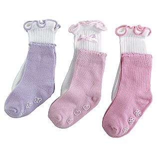 Girl Lettuce Edge Socks 6 Pack  Little Wonders Baby Baby & Toddler 
