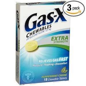  GAS X Extra Strength Relieves Gas Fast (3 PACK) Health 