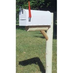  Lakeland Mills Deluxe Log Mailbox Post: Home & Kitchen