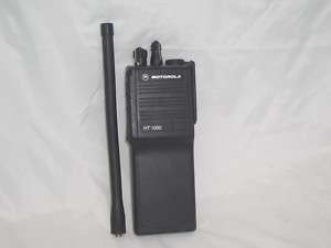 Motorola HT 1000 2channel VHF Hand Held Radios +Antenna  