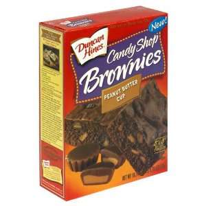 Duncan Hines Candy Shop Brownie Mix, Peanut Butter Cup, 16.8 oz (Pack 