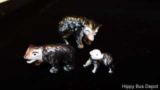 Vintage Miniature HONG KONG Animal LOT of 28 for Nativity Barnyard 