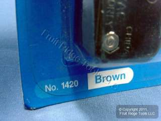 Leviton Brown HI LO OFF Lamp Cord Dimmer Switch 1420 078477025260 