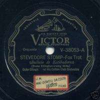 STEVEDORE STOMP Duke Ellington 78 VICTOR V 38053 EX1929  