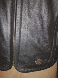 Harley Davidson Leather Jacket Embossed Vented Shifter Large  