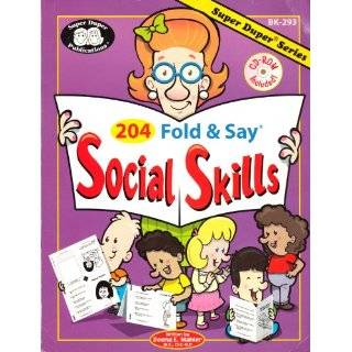 204 fold & say social skills by Deena E Mahler ( Unknown Binding 