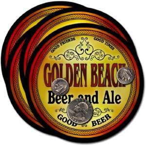  Golden Beach, FL Beer & Ale Coasters   4pk Everything 