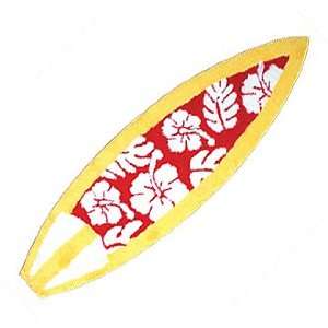  Shortboard Rugs   Yellow, Red Floral Print 50525: Home 